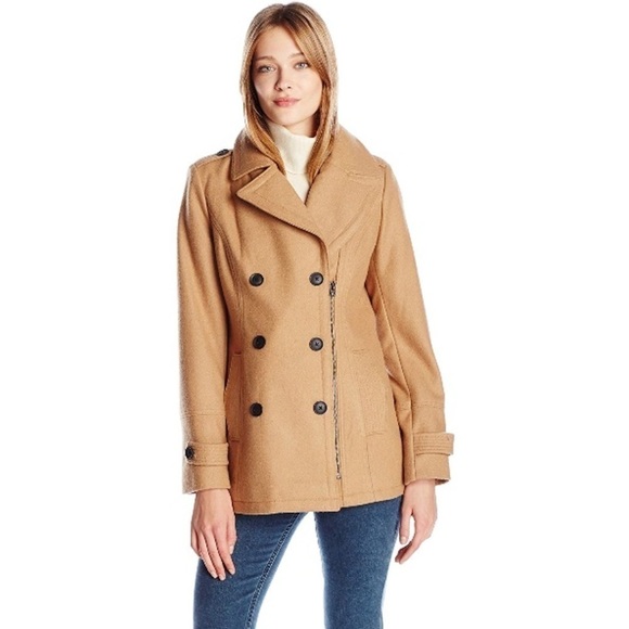 Lucky Brand Jackets & Blazers - NWT Lucky Brand Zip Peacoat